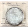 1966 Large Beads Canada Dollar ICCS Certified MS-64 Discount