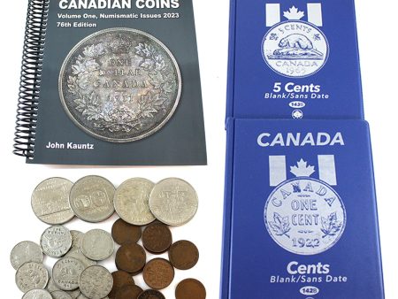 Starter Coin Kit with Charlton Coin Catalogue and 2 x Unisafe Blue books Online Sale