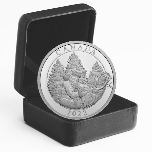 RDC 2022 Canada $50 The Magic of the Season Fine Silver Coin (No Tax) cut sleeve Online