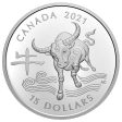 RDC 2021 Canada $15 Year of the Ox Fine Silver Coin (No Tax) impaired For Cheap