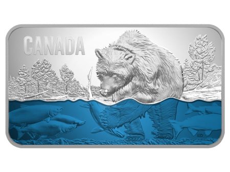 RDC 2018 Canada $25 Salmon Run Fine Silver (No Tax) damaged outer sleeve Online