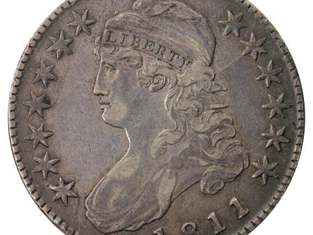 1811 Small 8 USA Half Dollar Extra Fine (EF-40) $ Online Hot Sale