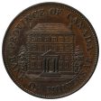 PC-1B3 1844 Province of Canada, Bank of Montreal Half Penny Token Uncirculated (MS-60) For Cheap