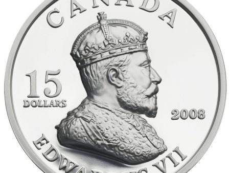 RDC 2008 Canada $15 Vignettes of Royalty Series - King Edward VII (#2) - Impaired Fashion