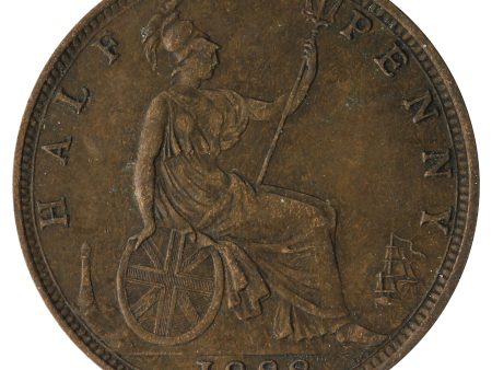 Great Britain 1888 1 2 Penny Very Fine (VF-20) Hot on Sale