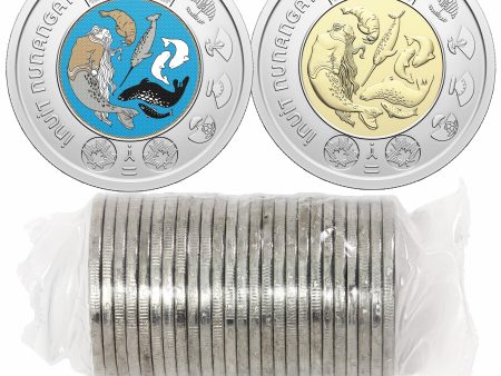 2024 Canada $2 Mixed Celebrating Inuit Nunangat Original Wrapped Roll of 25pcs Online