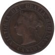 1876H Canada 1-cent VG-F (VG-10) For Discount