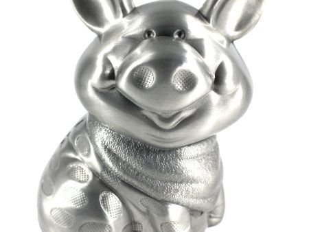 Money Bank: Pig with Bandana. Bring home the bacon with this money bank! Discount