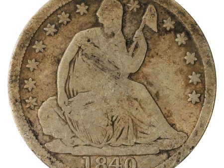 1840 No Drapery USA Half Dime About Good (AG-3) Fashion