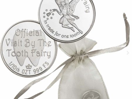 Monarch Tooth Fairy 1 10oz .999 Fine Silver (No Tax) Supply