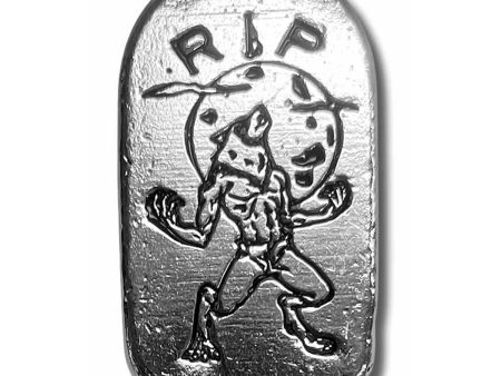 Monarch Werewolf Tombstone 2oz .999 Silver (No Tax) Limited Mintage Supply