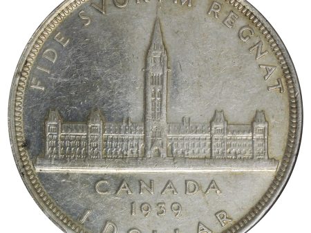 1939 Canada Dollar Extra Fine (EF-40) Impaired For Sale