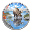 2024 Canada $20 Wildlife Reflections: Moose Fine Silver (No Tax) Supply