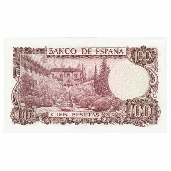 Spain 1974 100 Pesetas Note, Pick #152, UNC For Discount