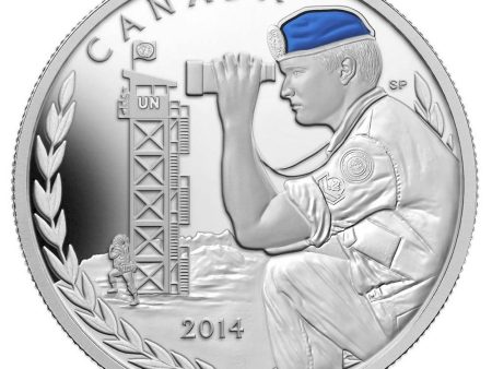 RDC 2014 Canada $20 50th Anniversary of Peacekeeping in Cyprus (No Tax) impaired For Discount