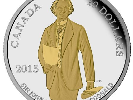 RDC 2015 Canada $10 Sir John A Macdonald s Birth Bicentennial (No Tax) scratched Sale