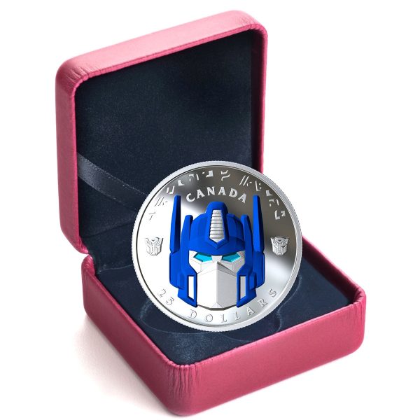 RDC 2019 Canada $25 Transformers - Optimus Prime Fine Silver (No Tax) scratched capsule Fashion