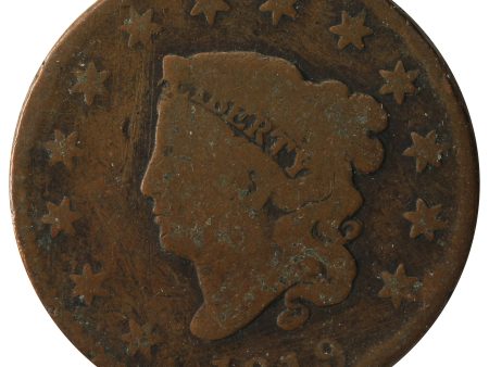 1819 Small Date USA Cent Good (G-4) Fashion