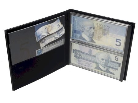 RDC Lasting Impressions $5 Set Issued by the Bank of Canada (Folder Faded) For Discount