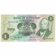 Scotland 1983 Bank of Scotland 1 Pound Note, SC109e, AU Supply