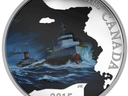 RDC 2015 $20 Lost Ships in Canadian Waters - S.S. Edmund Fitzgerald (No Tax) impaired Online Sale