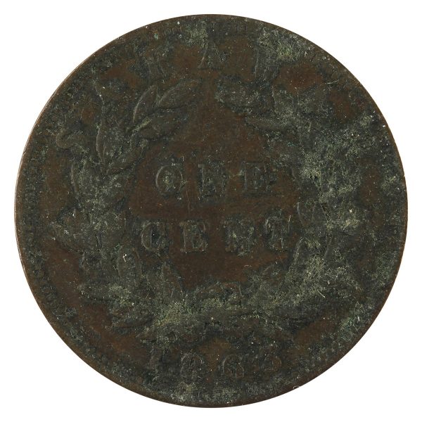 Sarawak 1863 Cent VF-EF (VF-30) $ Online Sale