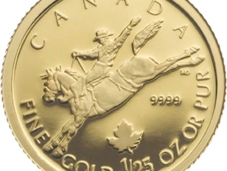 RDC 2006 Canada 50-cent 1 25oz. Fine Gold Cowboy (No Tax) Toned Online Hot Sale