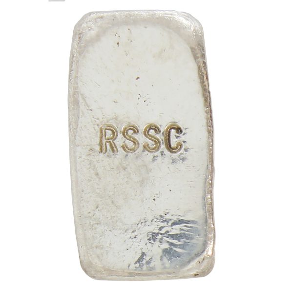 RSSC 1 2oz Skull & Crossbones .999 Fine Silver Bar (No Tax) Scratches For Cheap