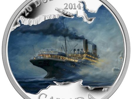 RDC 2014 $20 Lost Ships Canadian Waters - Empress of Ireland (No Tax) Impaired Fashion