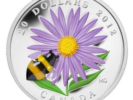 RDC 2012 Canada $20 Aster with Venetian Glass Bumble Bee (Issues) Discount