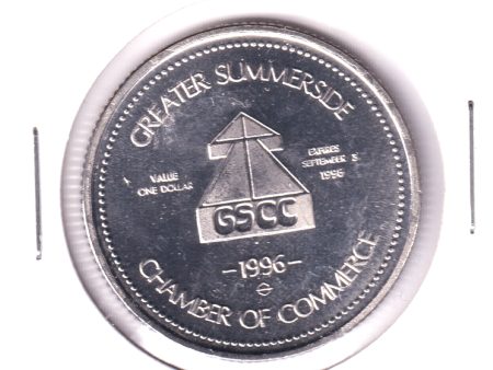 Summerside, Prince Edward Island, 1996 Matthew Dollar Trade Token Online Hot Sale