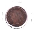 Straits Settlements 1884 Cent VF-EF (VF-30) Impaired Cheap