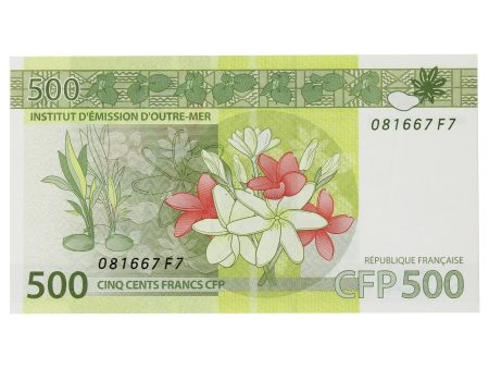 French Pacific Territories 2014 500 Francs Note, Pick #5, UNC For Discount