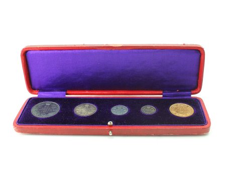 SCARCE 1911 Canada Specimen Set with Original Red Case - Only 1,000 Minted on Sale