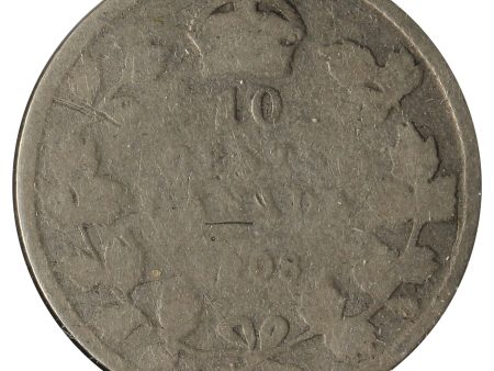 1908 Canada 10-cents Filler (Scratched, Cleaned, or Impaired) Online Sale