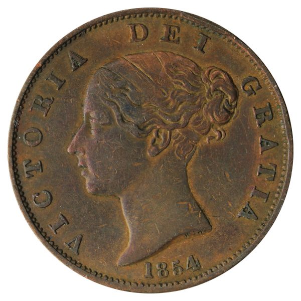 Great Britain 1854 1 2 Penny Extra Fine (EF-40) Online now