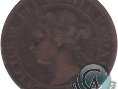 1895 Canada 1-cent VG-F (VG-10) Supply