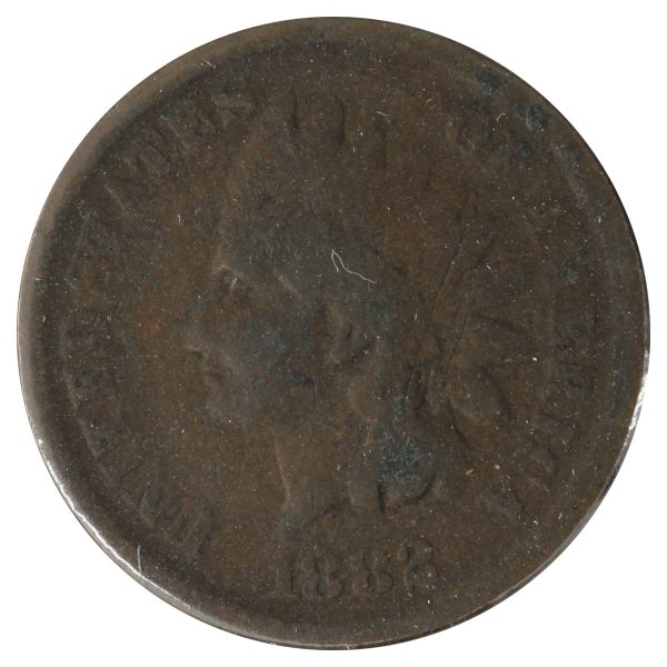 1882 USA Cent G-VG (G-6) Scratched, Cleaned, or Impaired Sale