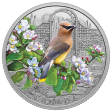 RDC 2022 Canada $20 Colourful Birds: Cedar Waxwing Fine Silver (No Tax) impaired Fashion