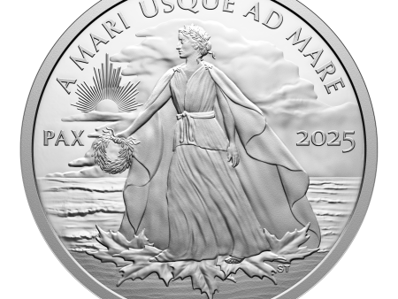 2025 Canada $1 Peace Dollar Fine Silver (No Tax) Fashion