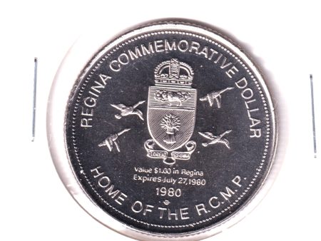 1980 Regina Commemorative Dollar: Province Enters Confederation Sept. 4, 1905 on Sale