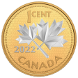 RDC 2022 Canada 1-cent 10th Anniversary of the Farewell to the Penny 5oz. Silver (No Tax) scratched capsule Fashion