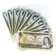 12x 1973 Canada $1 Notes, All Different Prefixes, Average, 12Pcs (May have issues) Online now