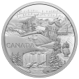 RDC 2022 $30 Visions of Canada Fine Silver Coin (No Tax) scratched capsule For Cheap