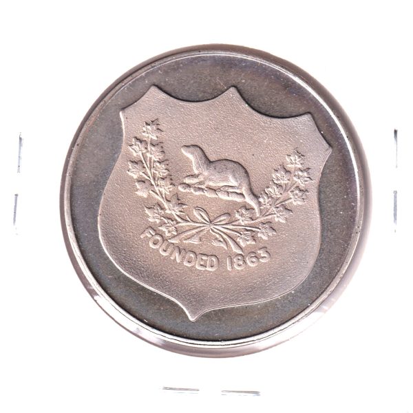 1967 Tillsonburg, ON, Canada Centennial Medallion: Heart of Canadian Tobacco Belt Online Sale