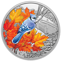 RDC 2021 Canada $20 Colourful Birds - Blue Jay Fine Silver (No Tax) Issues Online Sale