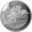 RDC 2015 Canada $125 Conservation - Whooping Crane Fine Silver (No Tax) impaired Hot on Sale