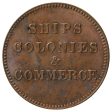 PE-10-30 (1835) PEI Ships Colonies & Commerce Brilliant UNC (MS-63) Lustrous Brown $ Online Hot Sale