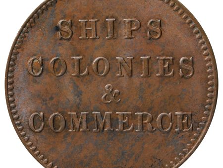 PE-10-30 (1835) PEI Ships Colonies & Commerce Brilliant UNC (MS-63) Lustrous Brown $ Online Hot Sale