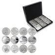 Set of All 12x 1998-2000 Canada 50-cent Sports Sterling in Case (See description) Hot on Sale